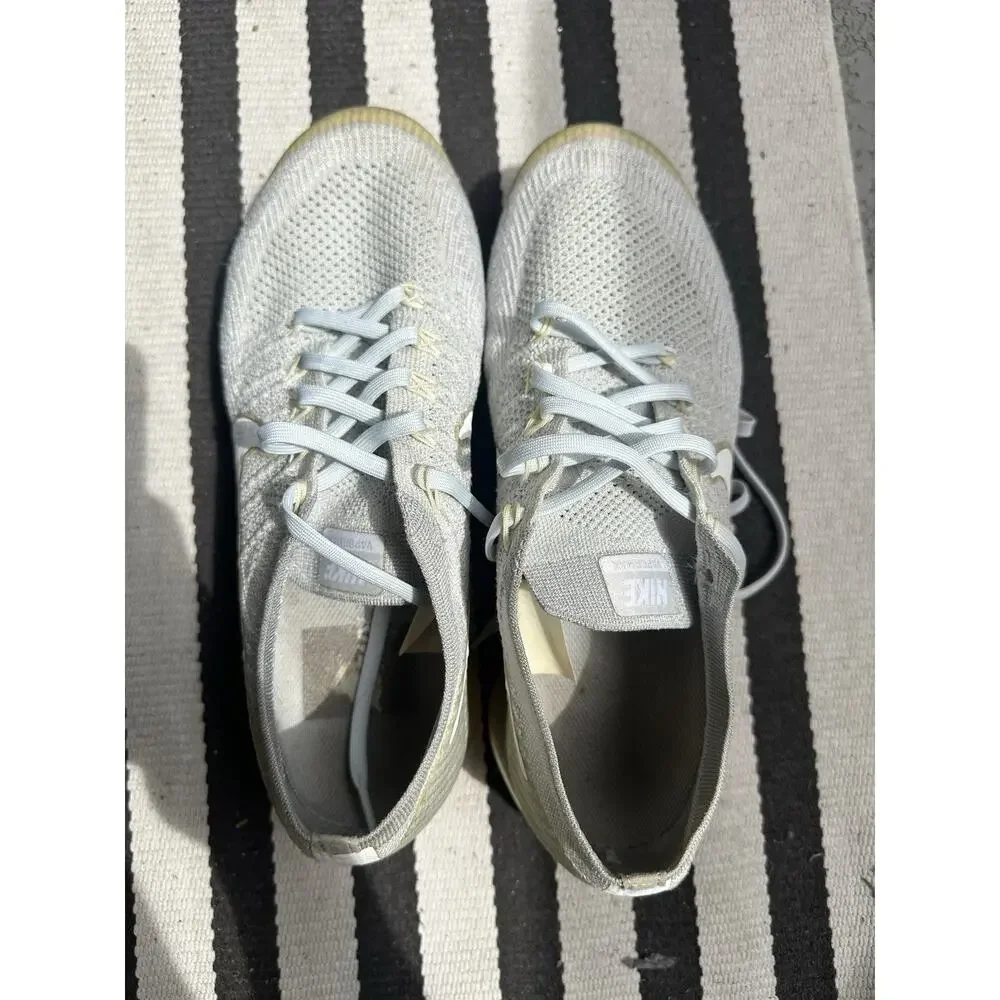 Nike Air VaporMax Flyknit 3 Pure Platinum Running Sneakers Mens Size 10